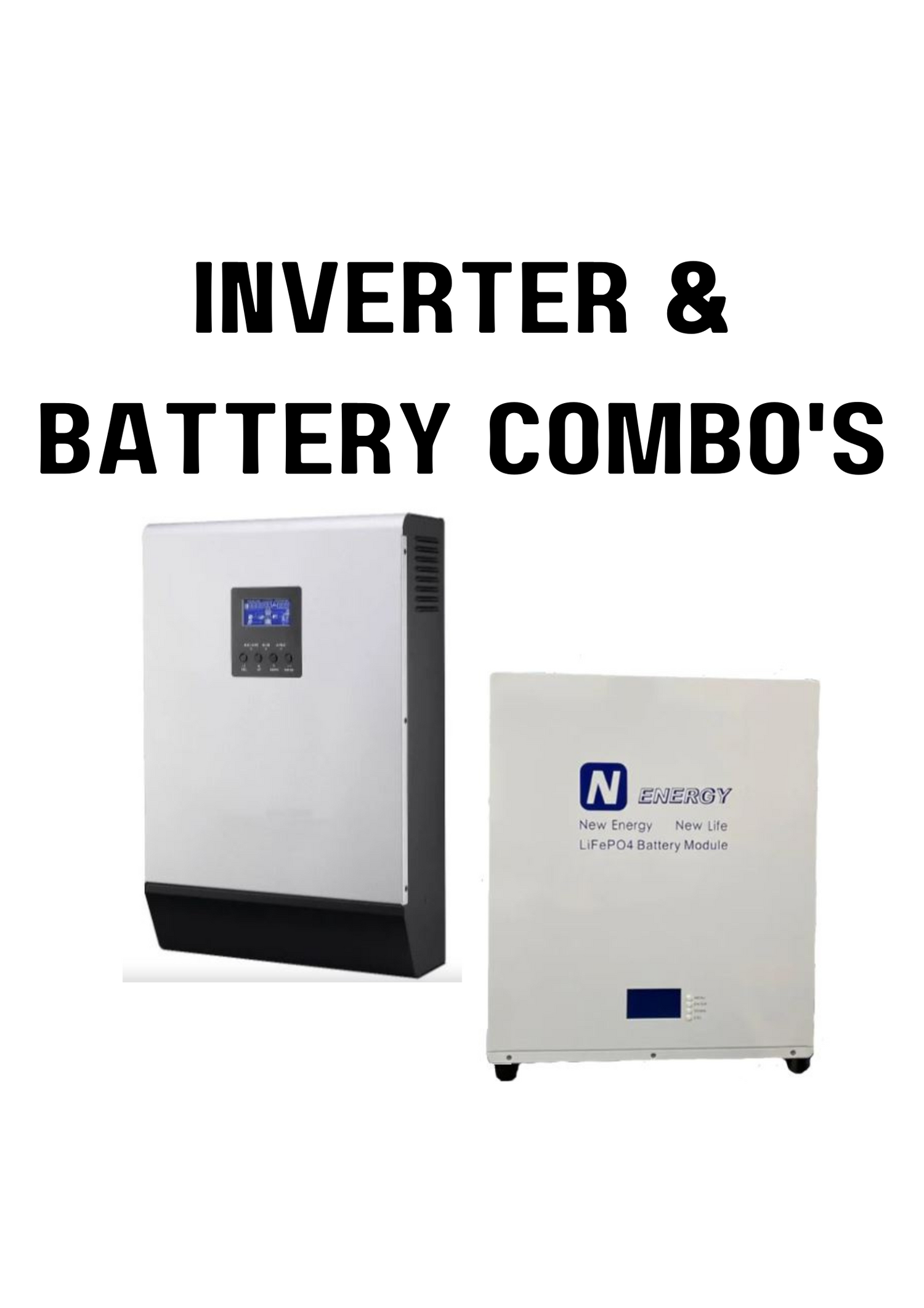 Inverter & Battery Combo's